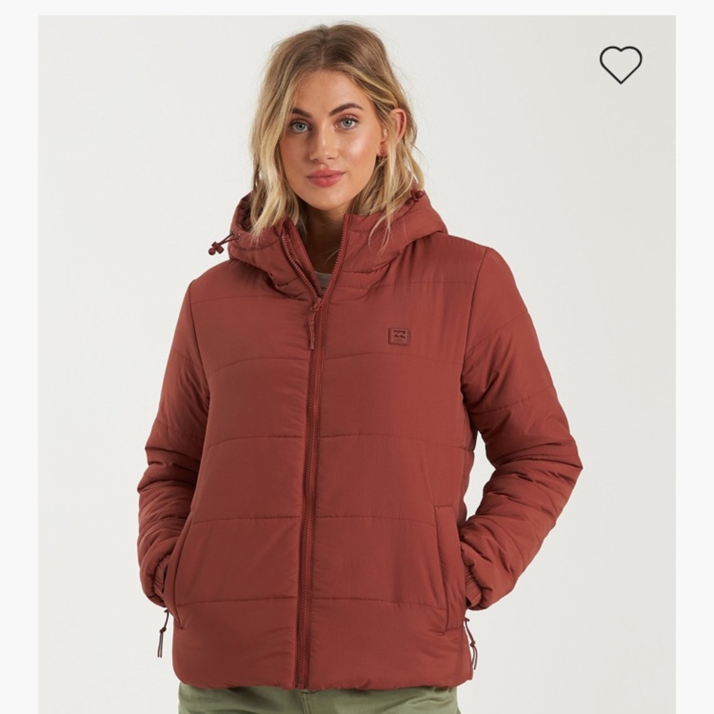 Billabong transport puffer jacket
